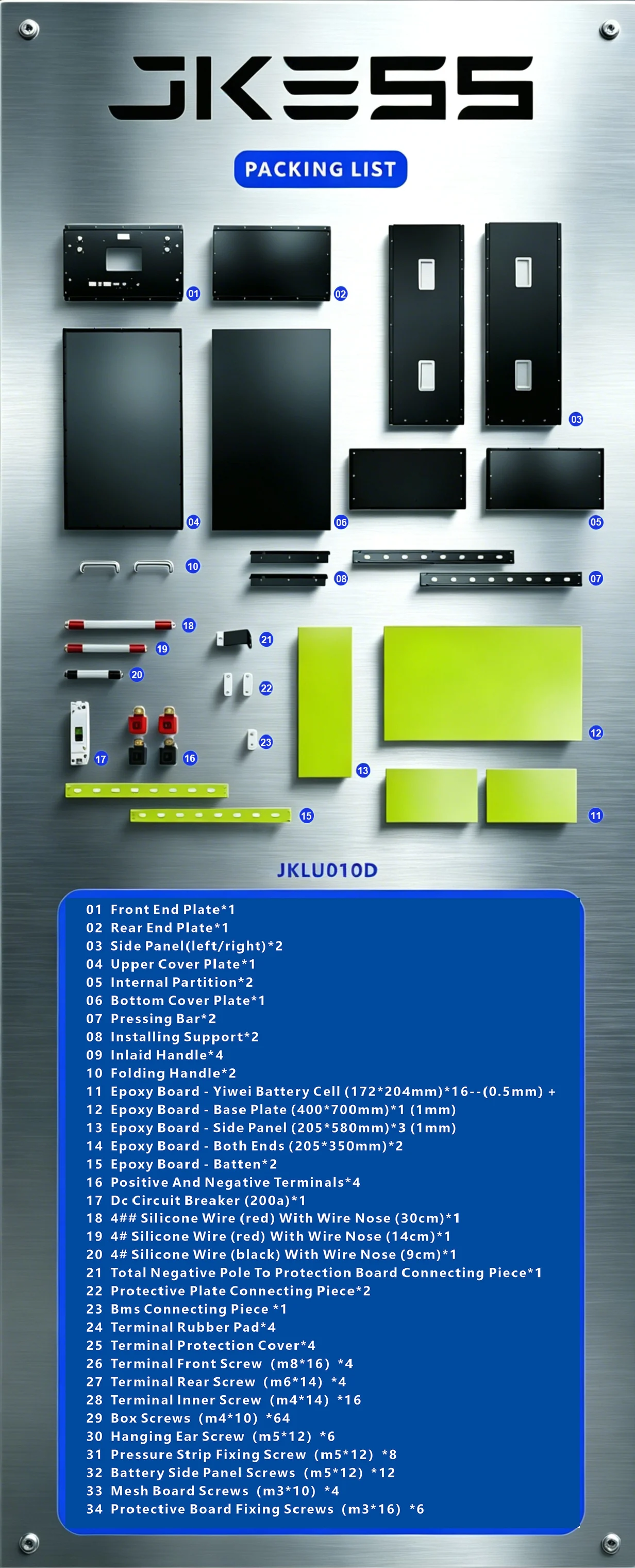 6U Battery Kit detailed information 14