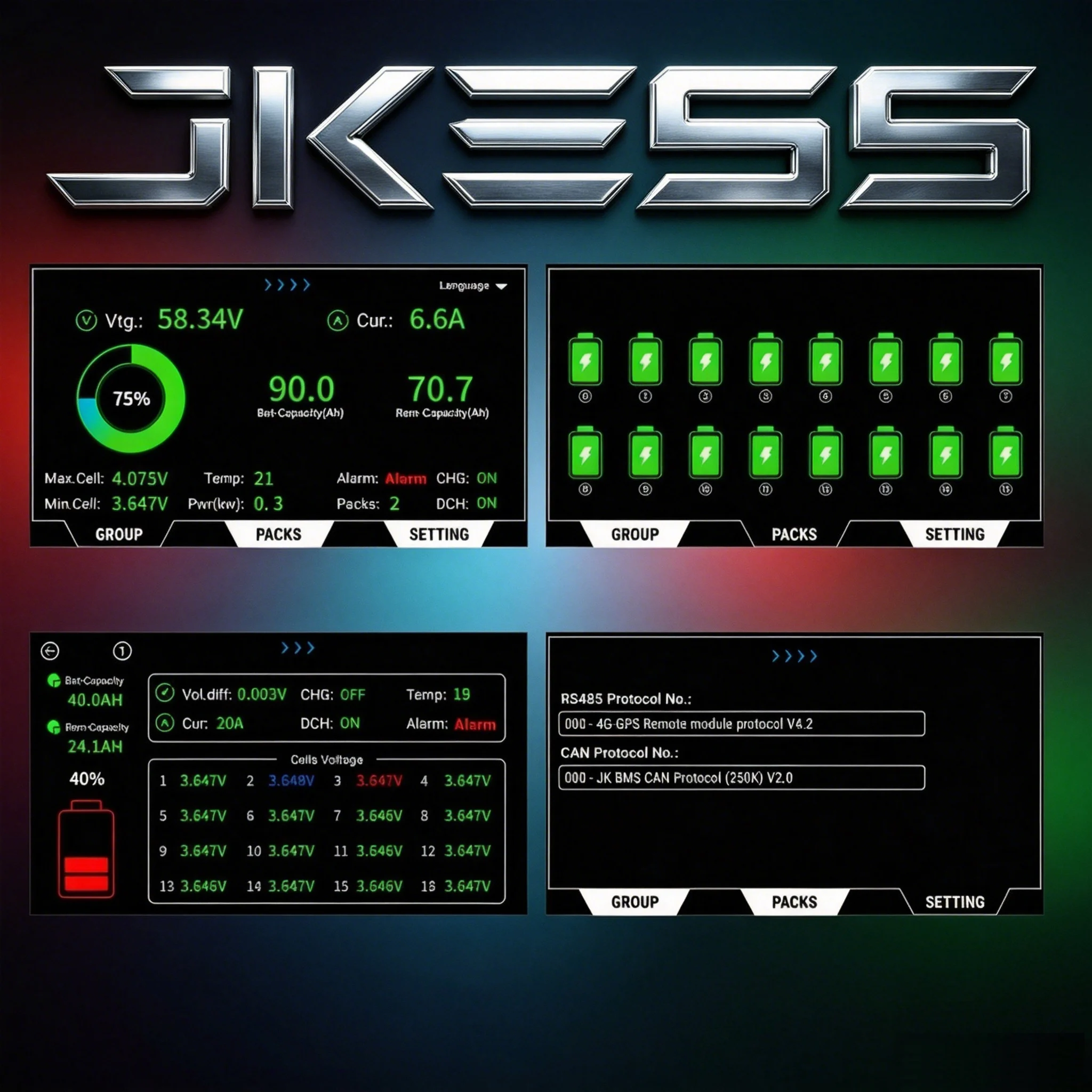 6U Battery Kit detailed information 6